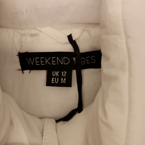 White Puffer Jacket - Picture 2 of 3